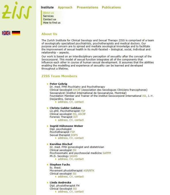 Zurich Institute of Clinical Sexology & Sex Therapy ZISS Sexologist Zürich, Switzerland.jpg